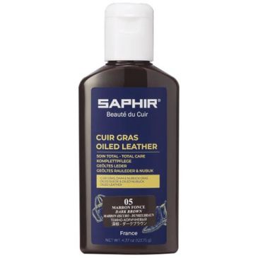 Crème cuir gras 125 ml - Noir