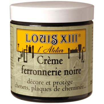 Crème décorative ferronnerie Louis XIII noir 250ml
