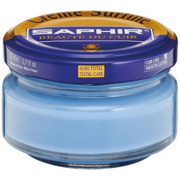 Crème surfine pot 50ml bleu jean Saphir