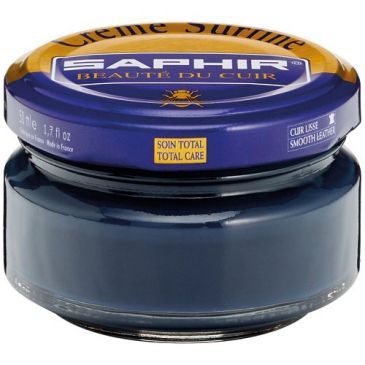 Crème surfine pot 50ml bleu pétrole Saphir