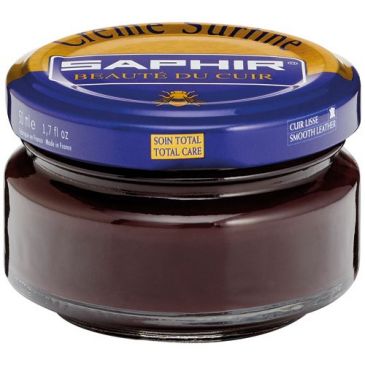 Crème surfine pot 50ml prune Saphir