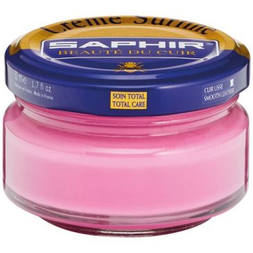 Crème surfine pot 50ml rose pompadour Saphir