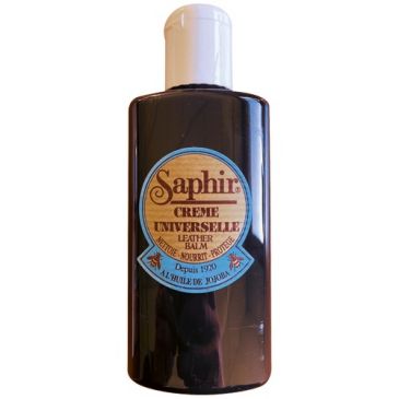 Crème universelle nettoie nourrit ravive cuirs noirs