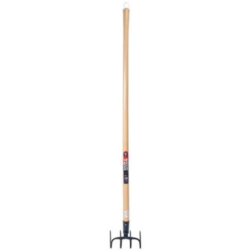 Croc à fumier à douille 4 dents 20cm manche 135cm
