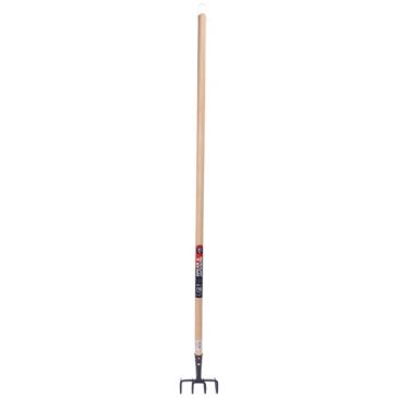 Croc léger à douille 4 dents 15cm manche 130cm
