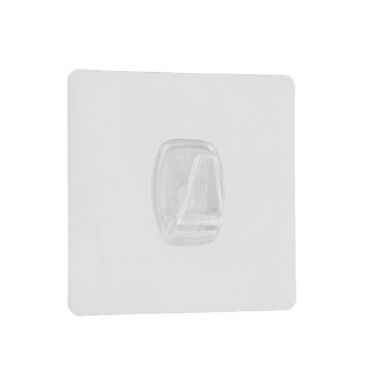 Crochet statique U-FIX 8 x 8 cm transparent