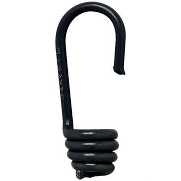 Crochets acier plastifié pour sandow ø6mm blister de 4