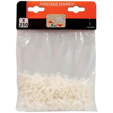 Croisillons plastique 3 mm sachet x 250