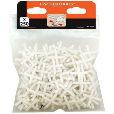 Croisillons plastique 4 mm sachet x 250