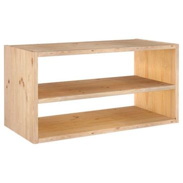 Cube horizontal tablettes h36,2x70,8x33cm