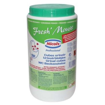 Cubes urinoir freshmouss boîte 40 pastilles = 1kg