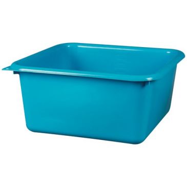 Cuvette carrée 38 cm / 15 L Bleu Antique - Green Line