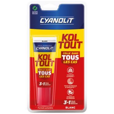 Mastic colle express - 50 mL - blanc