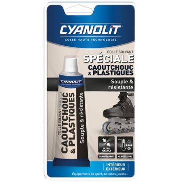 Cyanolit colle spécial caoutchouc plastique 50ml