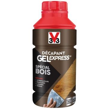 Décapant Gel Express - Spécial Bois - Bouteille 0.5 L