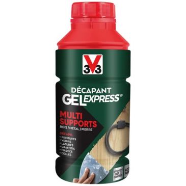 Décapant Gel Express - Multi-supports - Bouteille 0.5 L