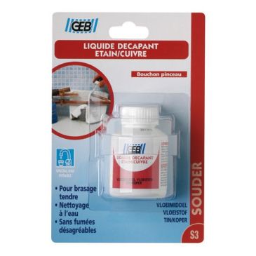Liquide décapant - étain/cuivre - 50 mL