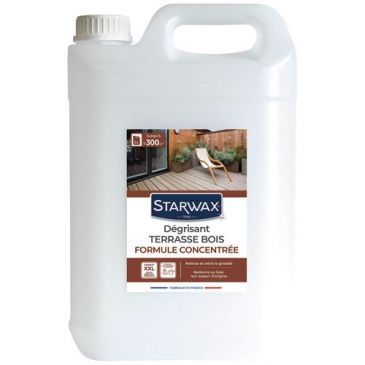 Dégrisant concentre pour terrasse en bois 5 L