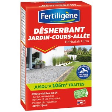 Désherbant concentré jardin, cours, allées 250ml