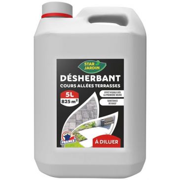 Désherbant cours allées terrasses 5 L