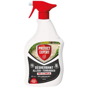 Désherbant cours allées terrasses prêt à emploi 750ml