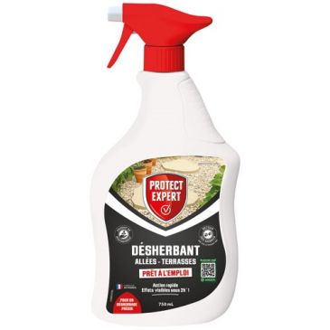 Désherbant cours allées terrasses prêt à l'emploi 750ml