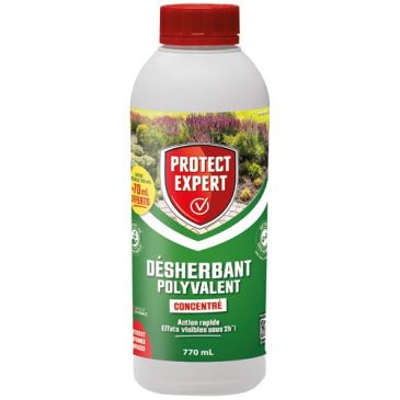 Désherbant polyvalent concentré 700 ml + 70 ml offert