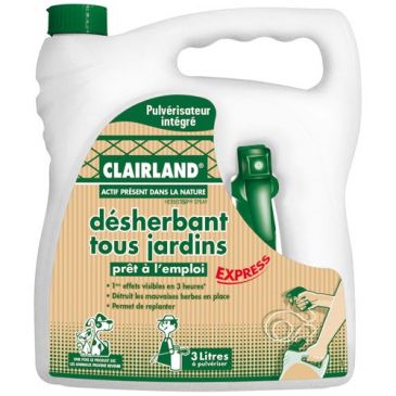 Désherbant tous jardins prêt à l'emploi 3l