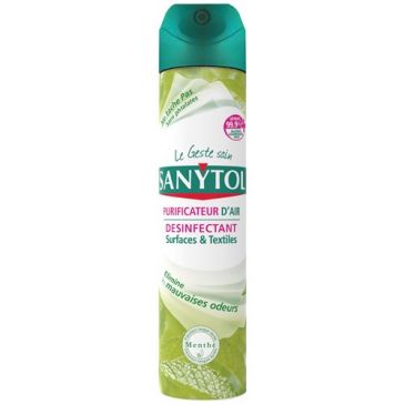 Désodorisant air et surfaces menthe 300ml