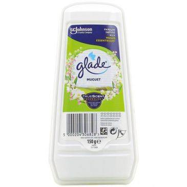 Désodorisant bloc gel longue durée  muguet
