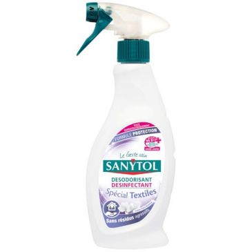 Desodorisant désinfectant textile protection 500ml sanytol