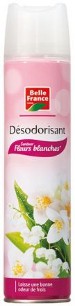 Désodorisant fleurs blanches BF aérosol 300 ml