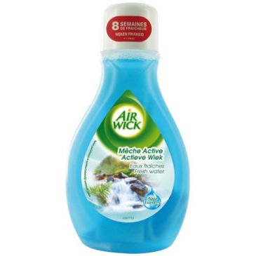 Désodorisant mèche Air-wick odorstop eaux fraiches