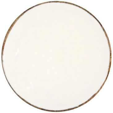 Dessous d'assiette 35 cm Manguier Blanc - Hygge - HOME DECO FACTORY