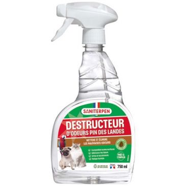 Déstructeur d'odeurs pin des landes 750 ml