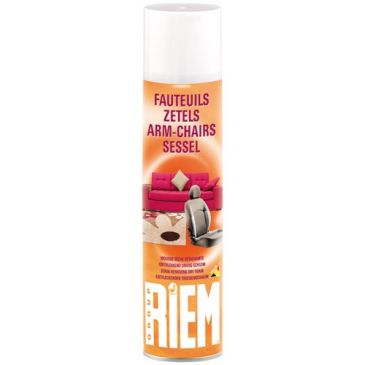 Détachant fauteuil tissu aérosol 400ml Riem