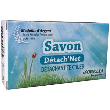 Détachant textile savon Detach'net 100g