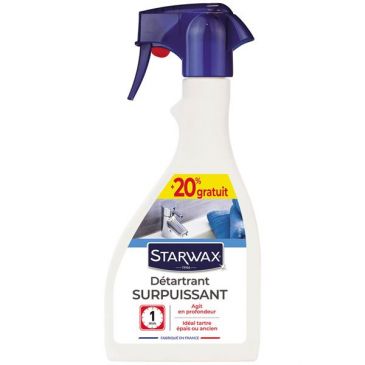 Détartrant surpuissant salle de bain pulvér. 500ml +20%