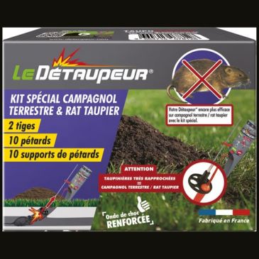 Détaupeur kit campagnol terrestre et rat taupier