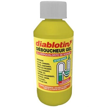 Diablotin déboucheur gel 250ml lot de 4