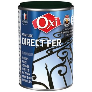Peinture 0,25 L Brillante Direct Fer - Vert Sapin RAL 6009