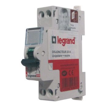Disjoncteur DNX 1p+n 25a vrac