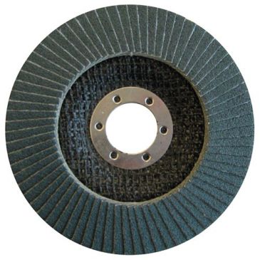 Disque à lamelles - D : 115 mm - grain de 60 - décapage puissant - lot de 1