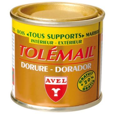 Dorure Tolémail or pale 50ml