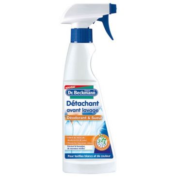 Dr Beckmann spray détachant avant lavage déodorant sueur