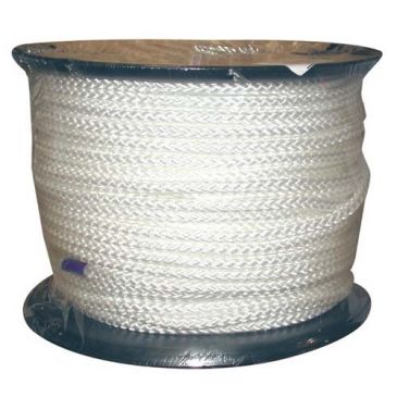 Drisse polypropylene tressée - bobine - blanc - 8 mm x 100 m