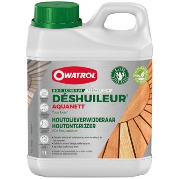 Aquanett déshuileur dégrisant bois 1 L