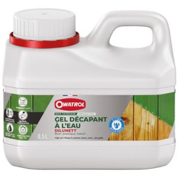 Gel décapant à l'eau 0.5 L
