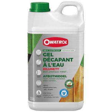 Gel décapant à l'eau  - Dilunett - Bidon 2.5 L