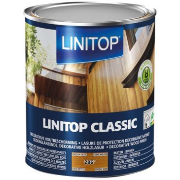 Classic lasure satin 1 L chêne moyen